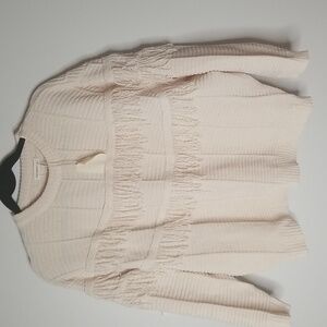 andthewhy Women's Frill sweater NWT